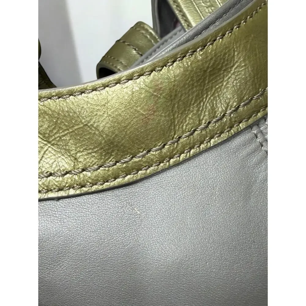 Y2K Coach F15527 Soho Lynn Leather Hobo Bag
